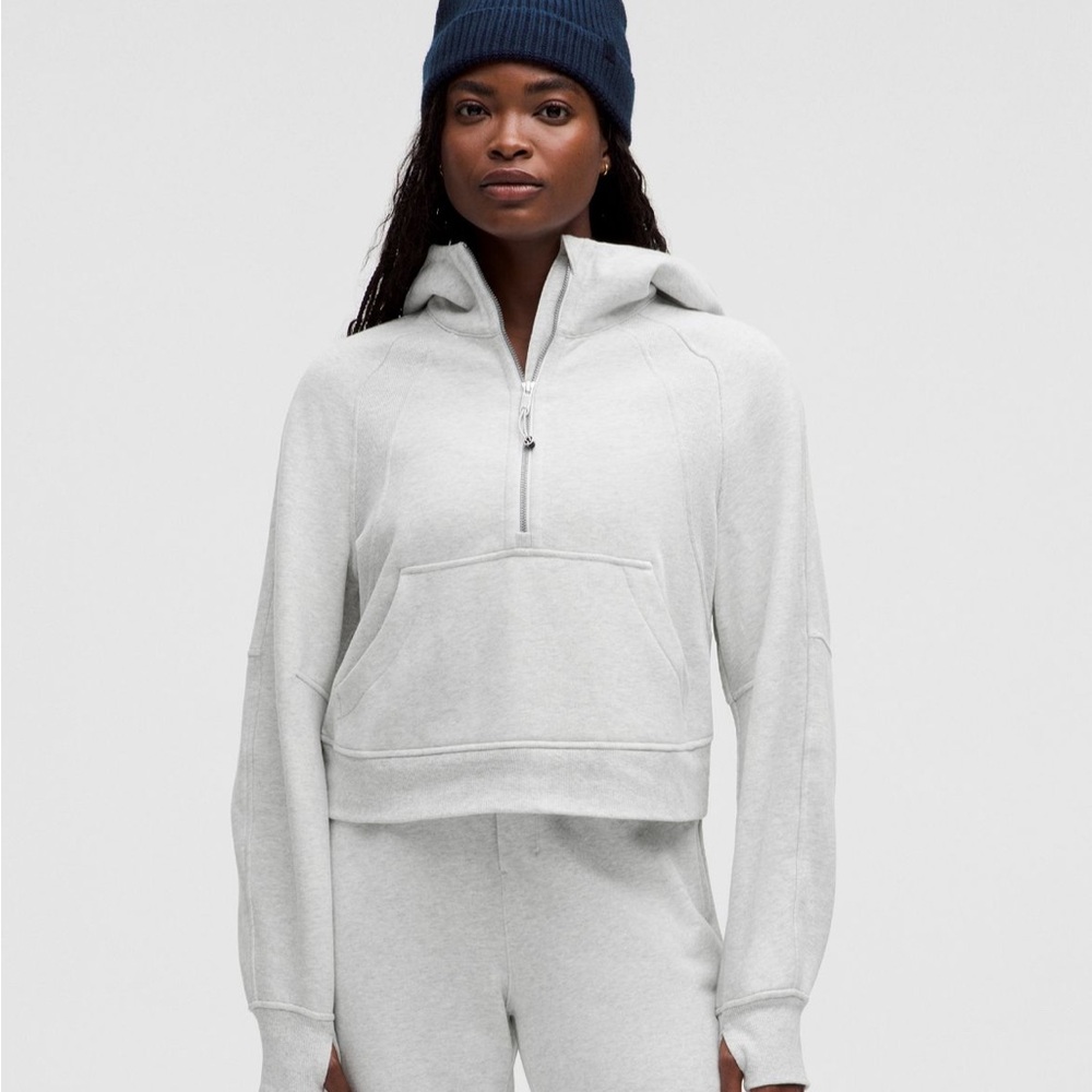 lululemon scuba oversized half zip hoodie